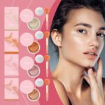 Eelhope Setting Powder With Brush (Orange) Has A Natural, Light, Fine, Breathable And Snagging Effect. It Is Suitable For Both Dry And Wet Use And Can Last For A Long Time Without Fading - Image 2