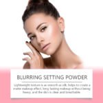 Eelhope Setting Powder With Brush (Orange) Has A Natural, Light, Fine, Breathable And Snagging Effect. It Is Suitable For Both Dry And Wet Use And Can Last For A Long Time Without Fading - Image 4