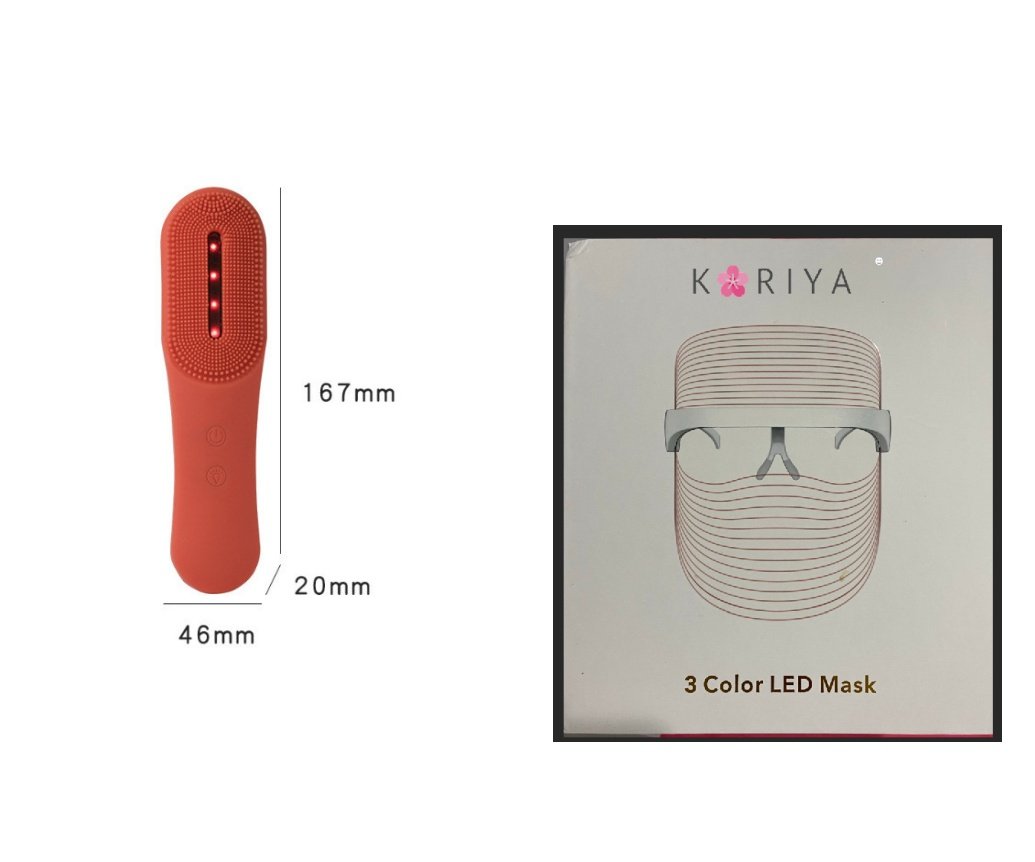 Red Light Ultrasonic Facial Cleanser - Image 9