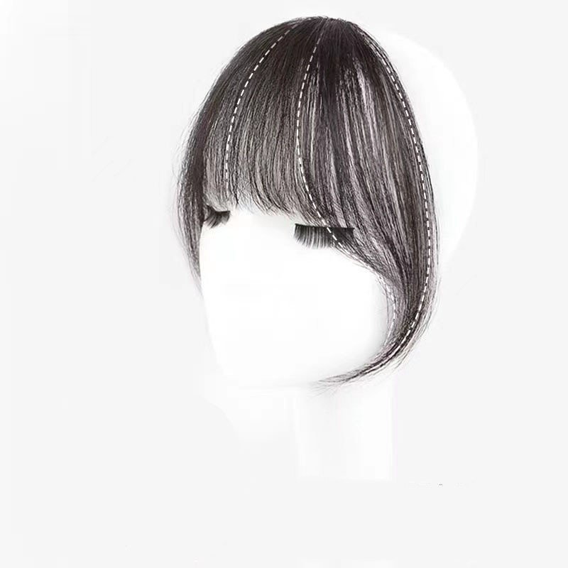 Women's Fashion Natural Air Bangs Wig - Image 4