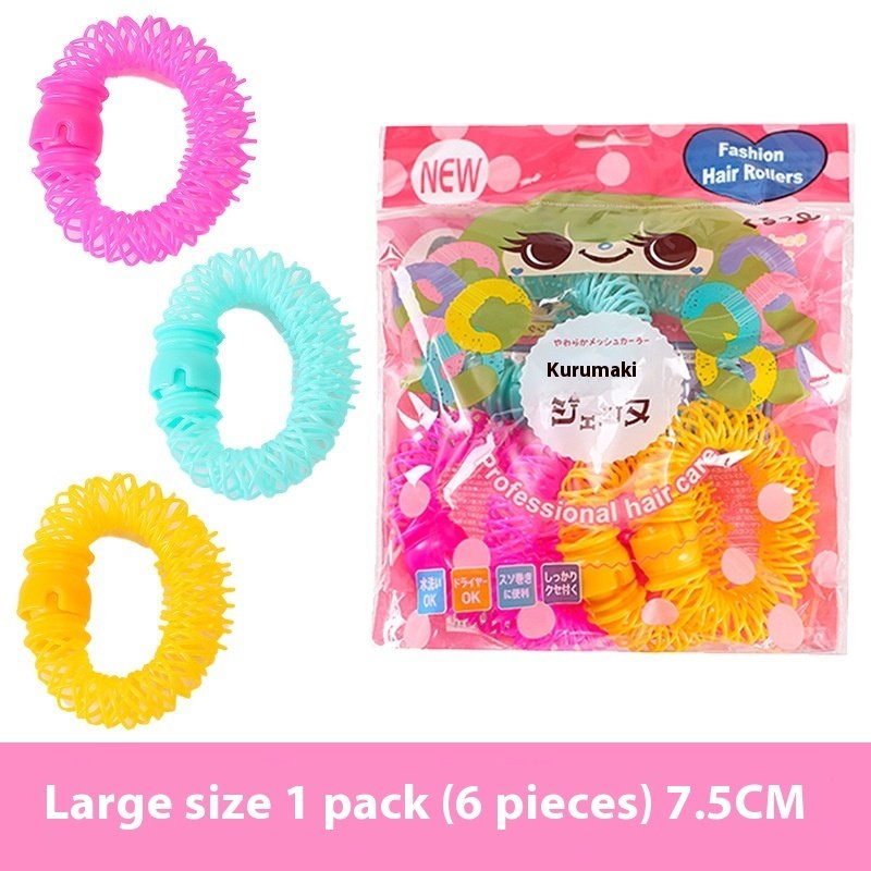 Resin Circle Hair Curler Tool - Image 5