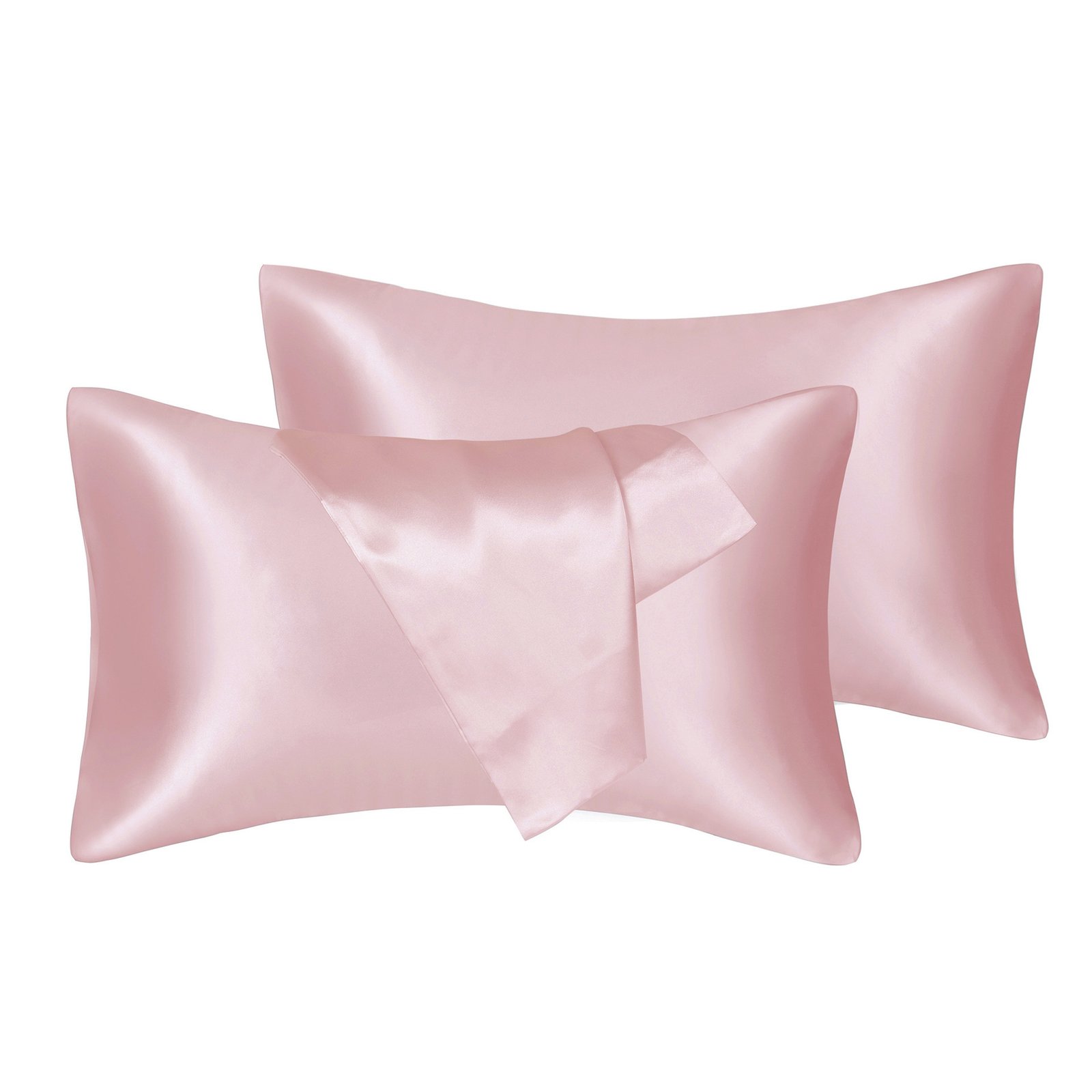 75D Satin Artificial Silk Pillowcase - Image 2
