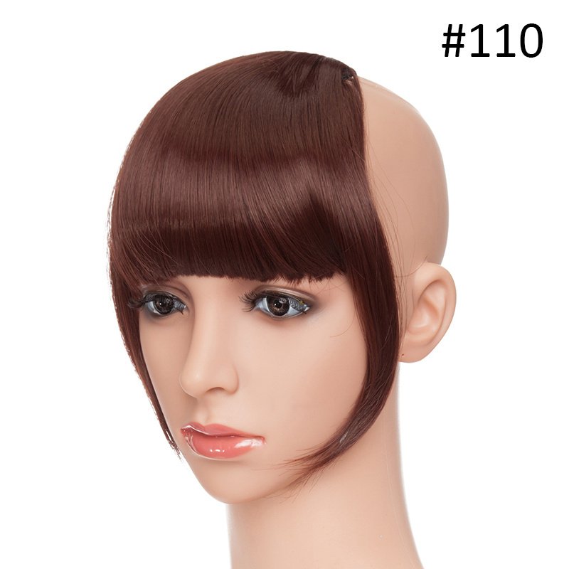 3D Clip In Bangs Hair Extensions- Front Hairpiece For Women