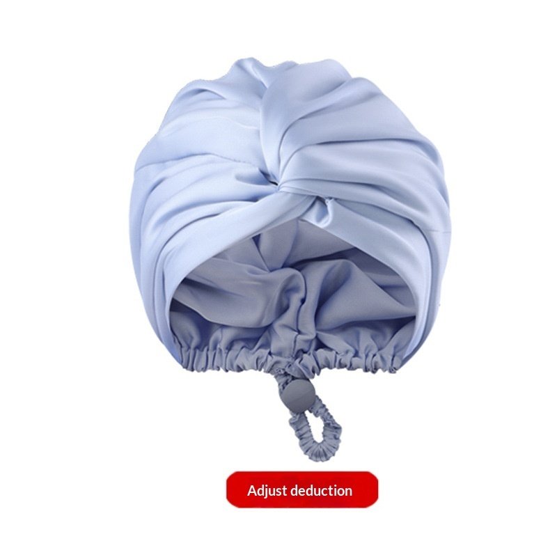 Silk-like Fabric Stretch Satin And Ice Sleep Caps - Image 9