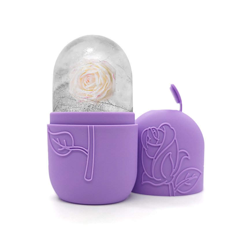 Facial Ice Tray Massager Facial Roller For Relieving Puffiness - Image 8