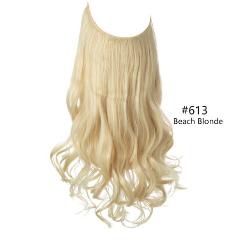 Women's Fishing Line Long Curly Large Wave Hair Extensions - Image 10