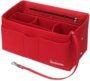Ladies Felt Travel Makeup Bag Insert Liner Purse Pouch Women Organizer Handbag