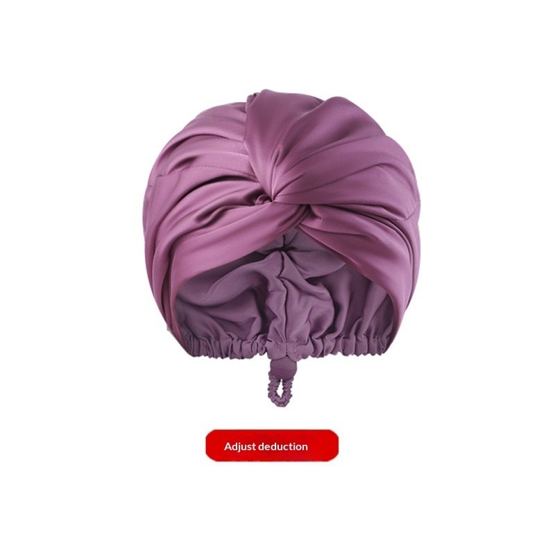 Silk-like Fabric Stretch Satin And Ice Sleep Caps - Image 6