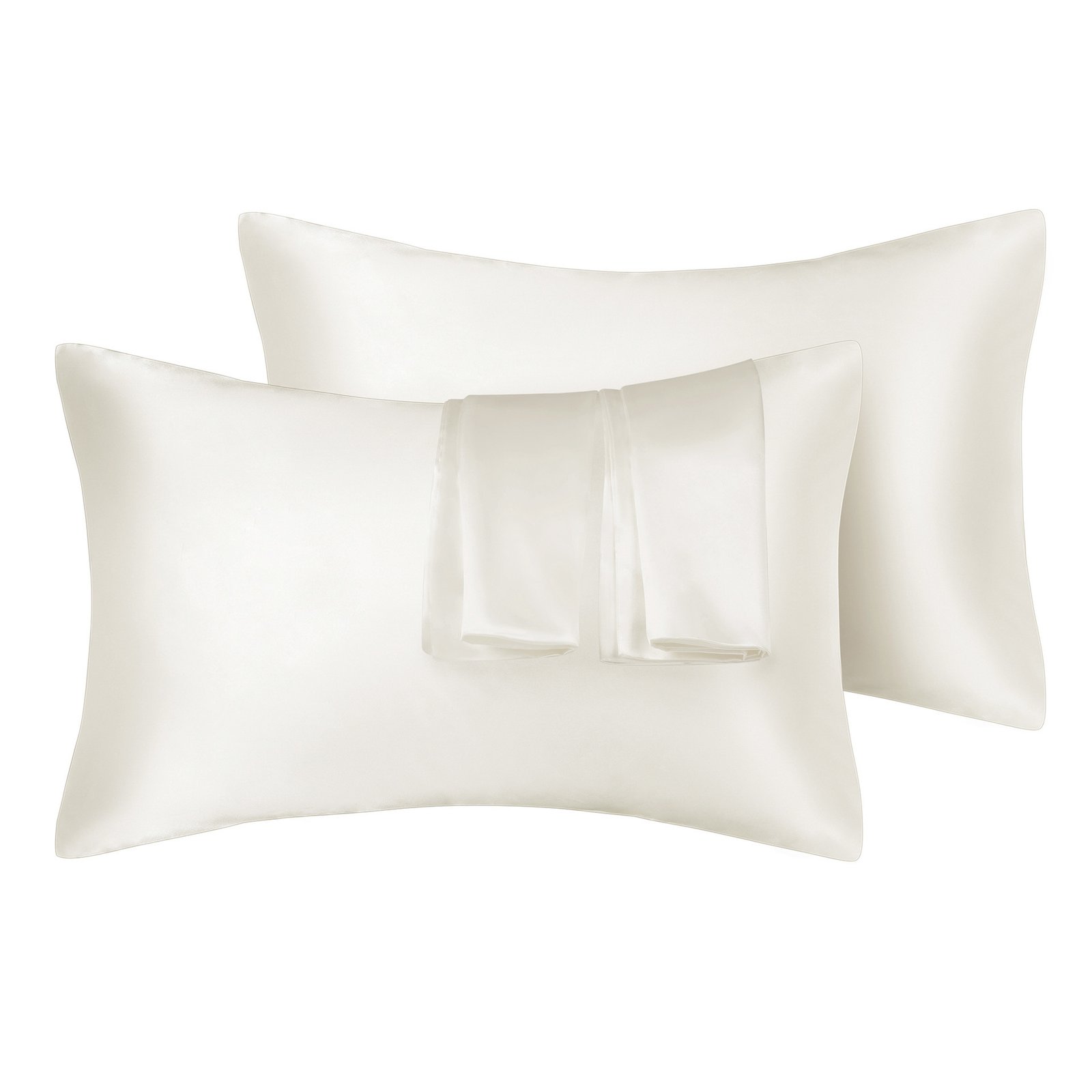 75D Satin Artificial Silk Pillowcase - Image 8