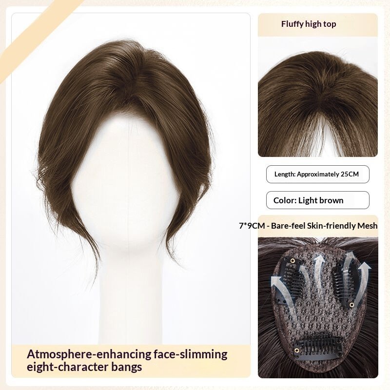 Lightweight Volumizing Faux Bangs And Hairpiece For A Fuller Look - Image 6
