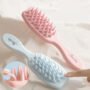 Scalp Massage Long Handle Silicone Shampoo Comb