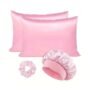 Silk-like Pillowcase In Satin For A Smooth Comfortable Sleep