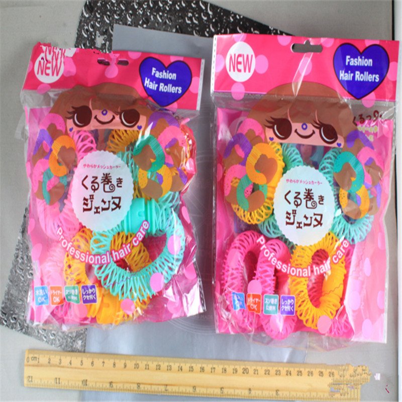 Resin Circle Hair Curler Tool