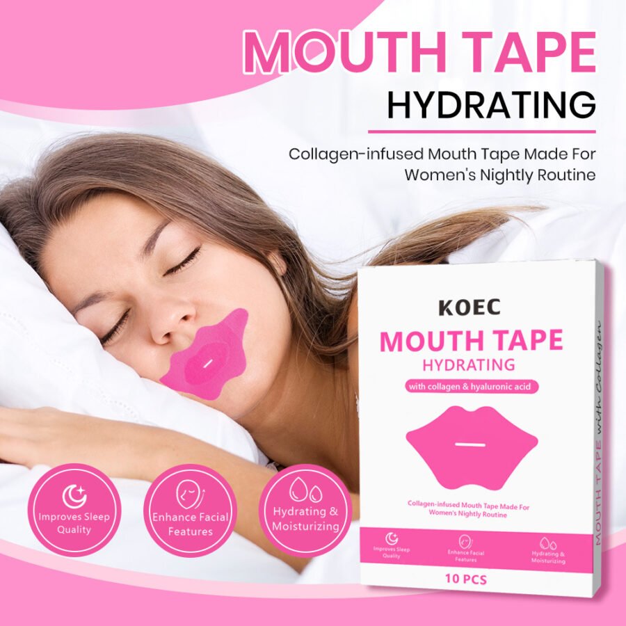 Hydrogel Moisturizing Sleep Breathing Mouth Seal 10pc