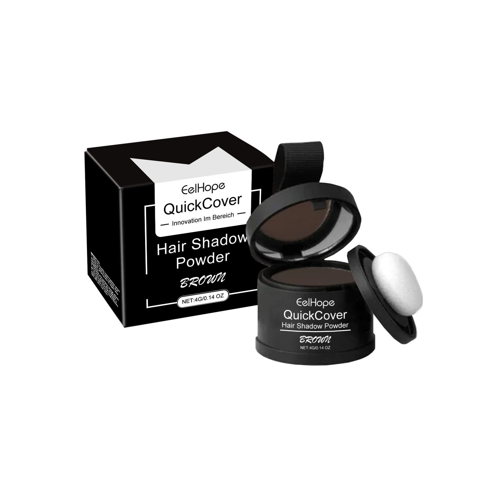 Hairline Powder Instantly Conceals Hair Root Touch Up Hair Powder For Thinning Hair For Women And Men - Image 4