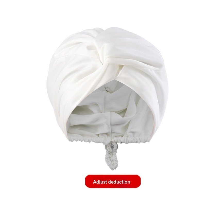 Silk-like Fabric Stretch Satin And Ice Sleep Caps - Image 4