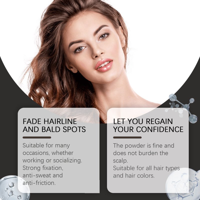 Hairline Powder Instantly Conceals Hair Root Touch Up Hair Powder For Thinning Hair For Women And Men - Image 2