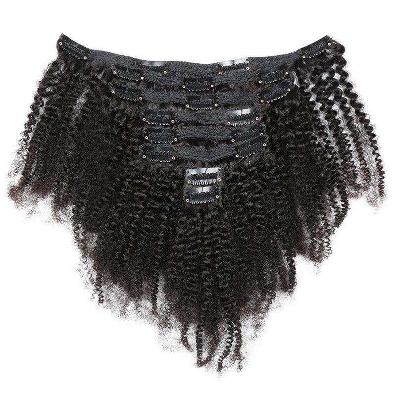 Gradient Color Real Hair Clip - Image 3