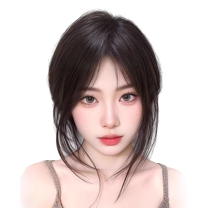 Lightweight Volumizing Faux Bangs And Hairpiece For A Fuller Look - Image 2