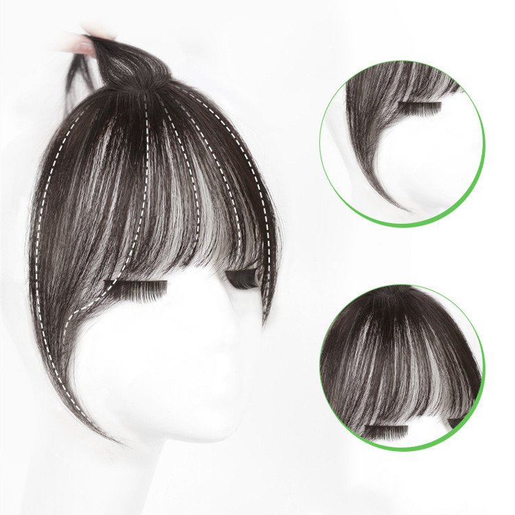 Women's Fashion Natural Air Bangs Wig - Image 5