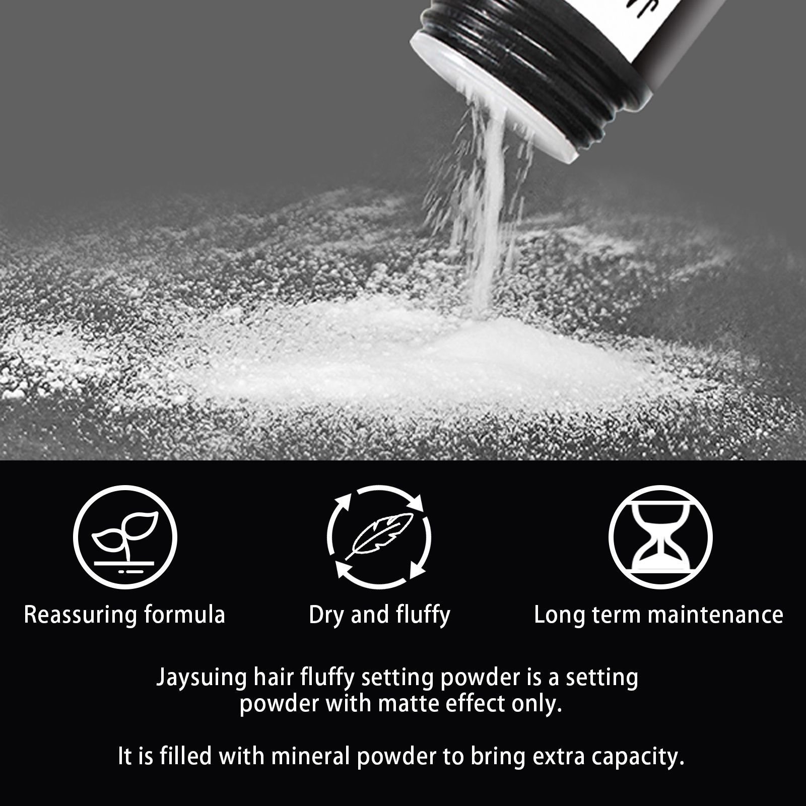 Hairstyle Booster Powder Hair Styling Fluffy Dry Mattifying Powder - Image 3