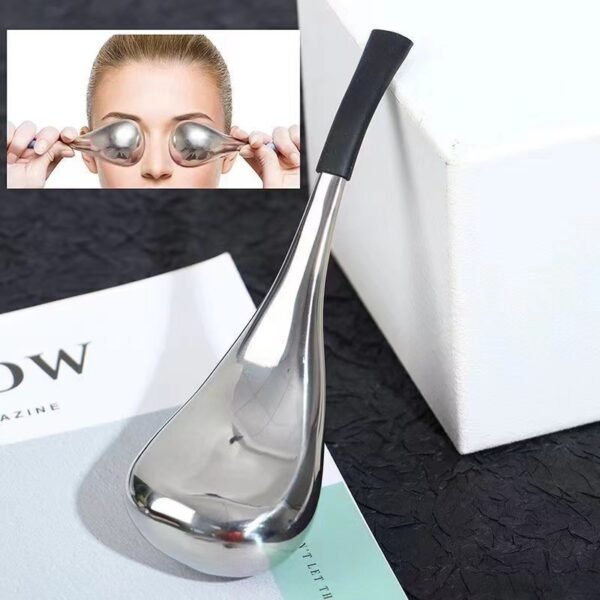 Stool-shaped Stainless Steel Ice Wave Ball Beauty Ice Hockey Ice Ball Face Beauty Ball