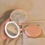Cosmetic Mirror Portable Led Makeup Box With Light