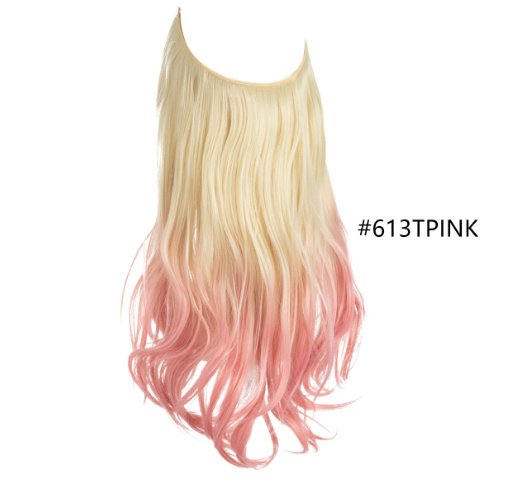 Women's Fishing Line Long Curly Large Wave Hair Extensions - Image 9