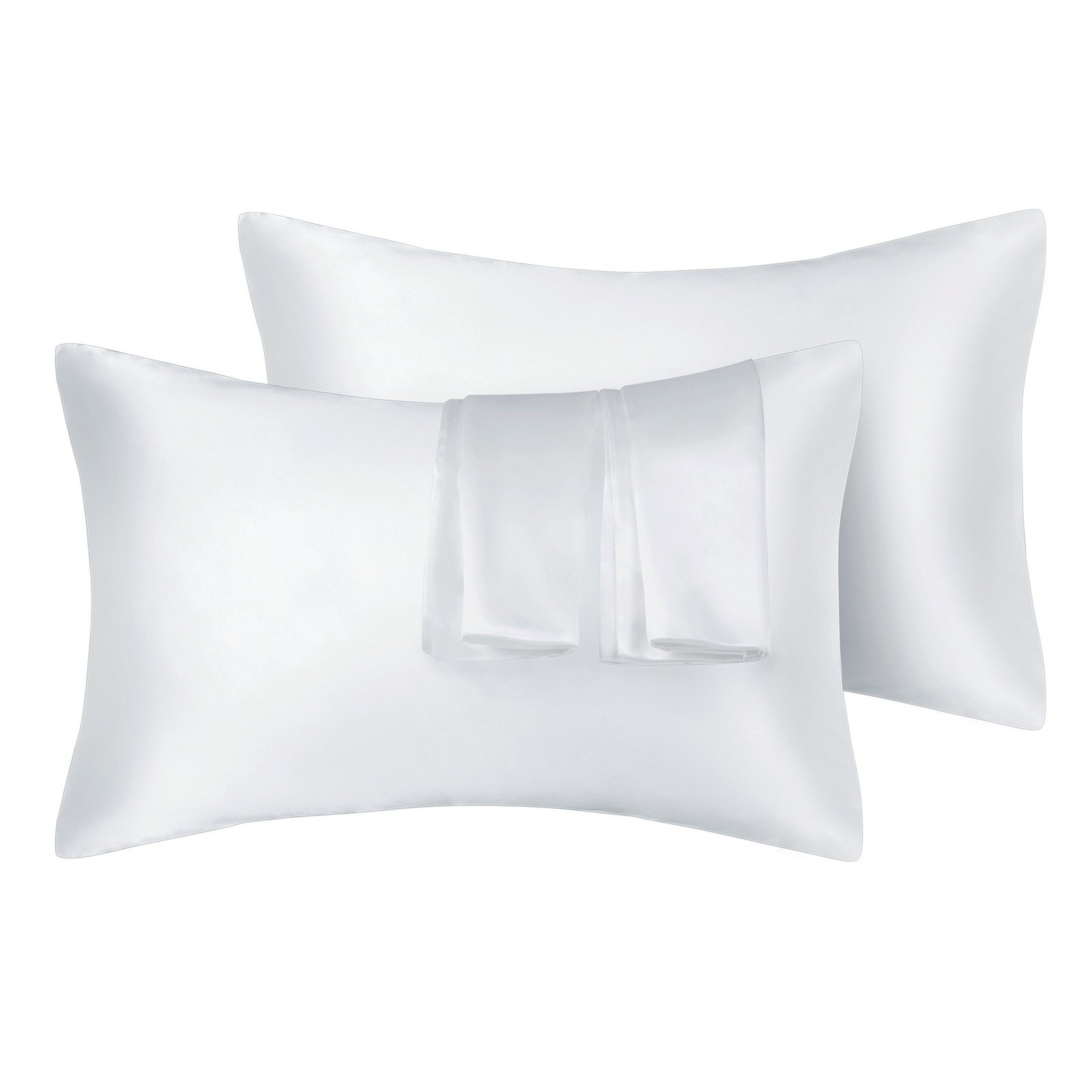 75D Satin Artificial Silk Pillowcase - Image 7