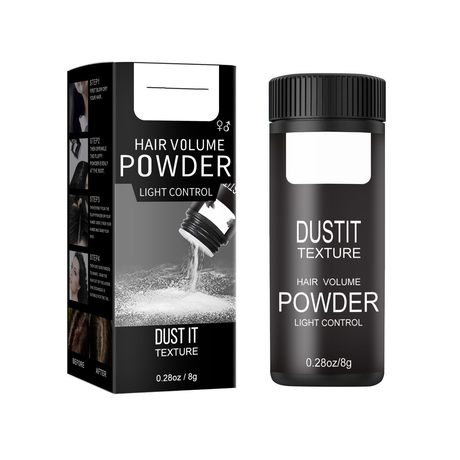 Hairstyle Booster Powder Hair Styling Fluffy Dry Mattifying Powder - Image 4