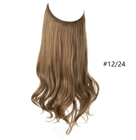 Women's Fishing Line Long Curly Large Wave Hair Extensions - Image 2